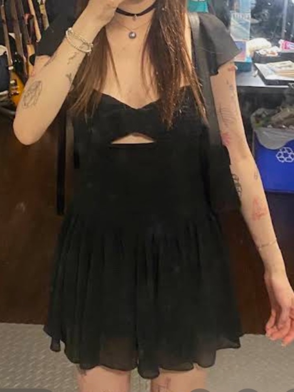 Urban Outfitters Black Mini Dress